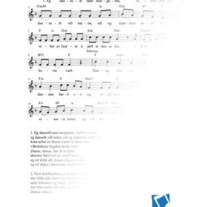 Eg dansaði tann morgunin