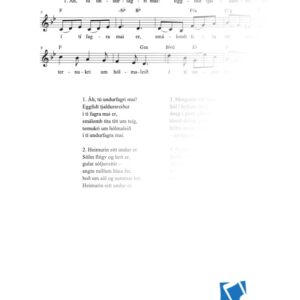 Áh, tú undurfagri mai!