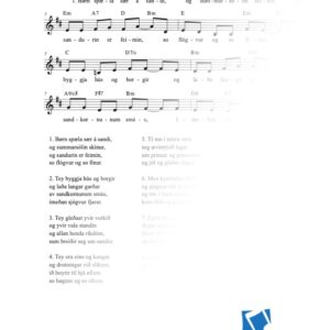 Børn spæla sær á sandi