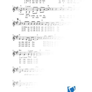 Standi her sum eitt býtt