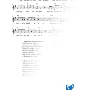 Eg minnist úr gomlum søgum