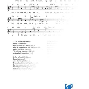 Ger tað sindrið, tú kanst