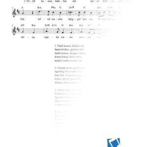 Várið kemur, hækkar sól