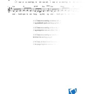 Í mai er so stuttligt