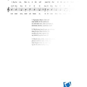 Eg komi, Harri, tí títt orð