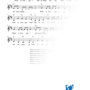 Hvør er kongur í skóginum