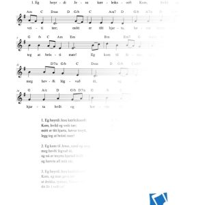 Eg hoyrdi Jesu kærleiksorð