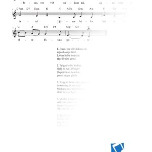 Jesus, ver við okkum nú