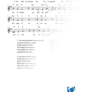 Um synd og skomm teg hava sprongt